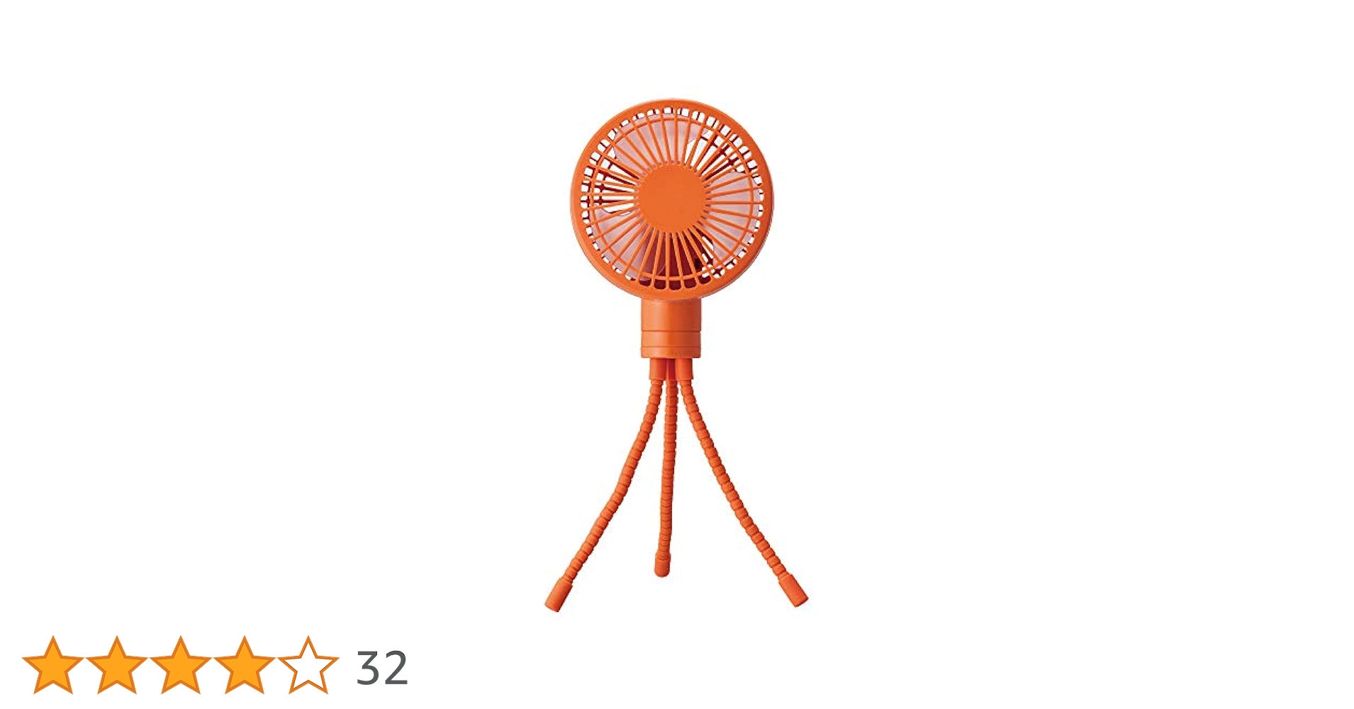 Amazon | ドウシシャ 携帯扇風機 お出かけファン 2電源(USB 充電